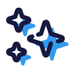 Sparkles icon representing deep cleaning service